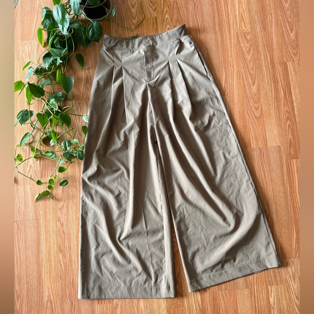Joe Fresh Wide-Leg Brown Pants